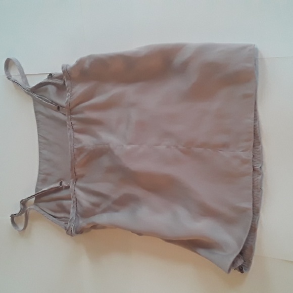 Jacob Connexion Silk Blush Sequin Tank Top Size Extra Small Cami - Picture 5 of 10